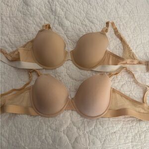 Lively bra Bundle 2 bras nude color Size 38B